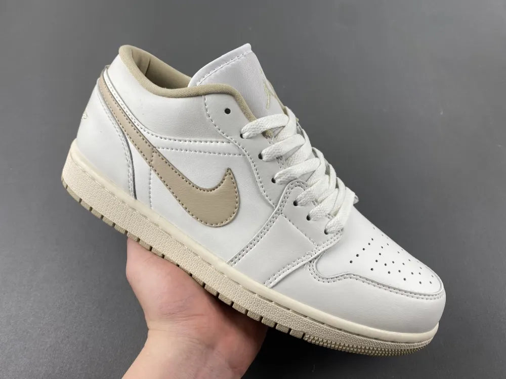 Air Jordan 1 Low White Sand