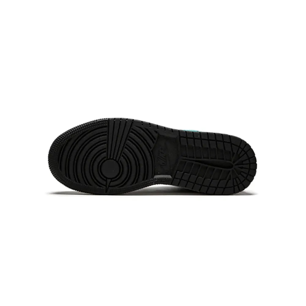 Air Jordan 1 Low Black Teal Purple - Hình 4