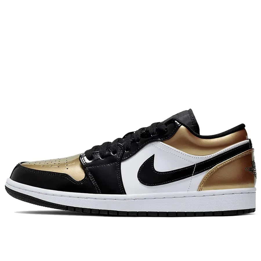 Air Jordan 1 Low Black Gold - Hình 3