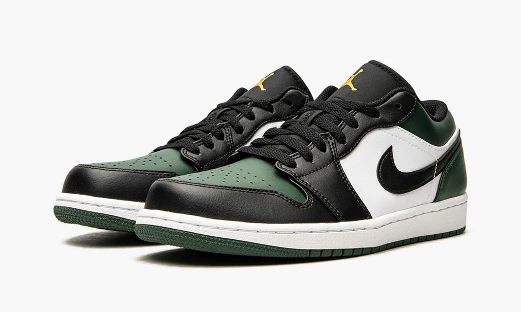 premium Air Jordan 1 Low Green Black - Hình 3