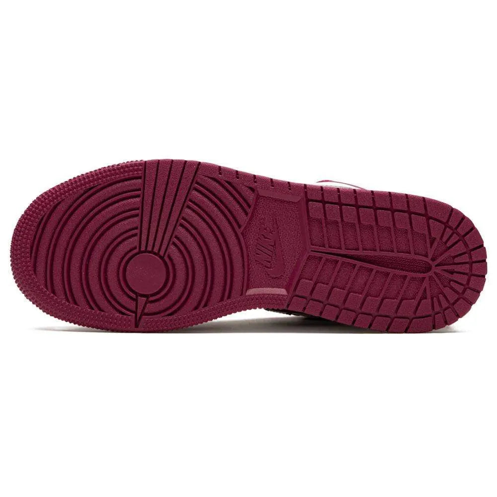 Air Jordan 1 Low Burgundy - Hình 4