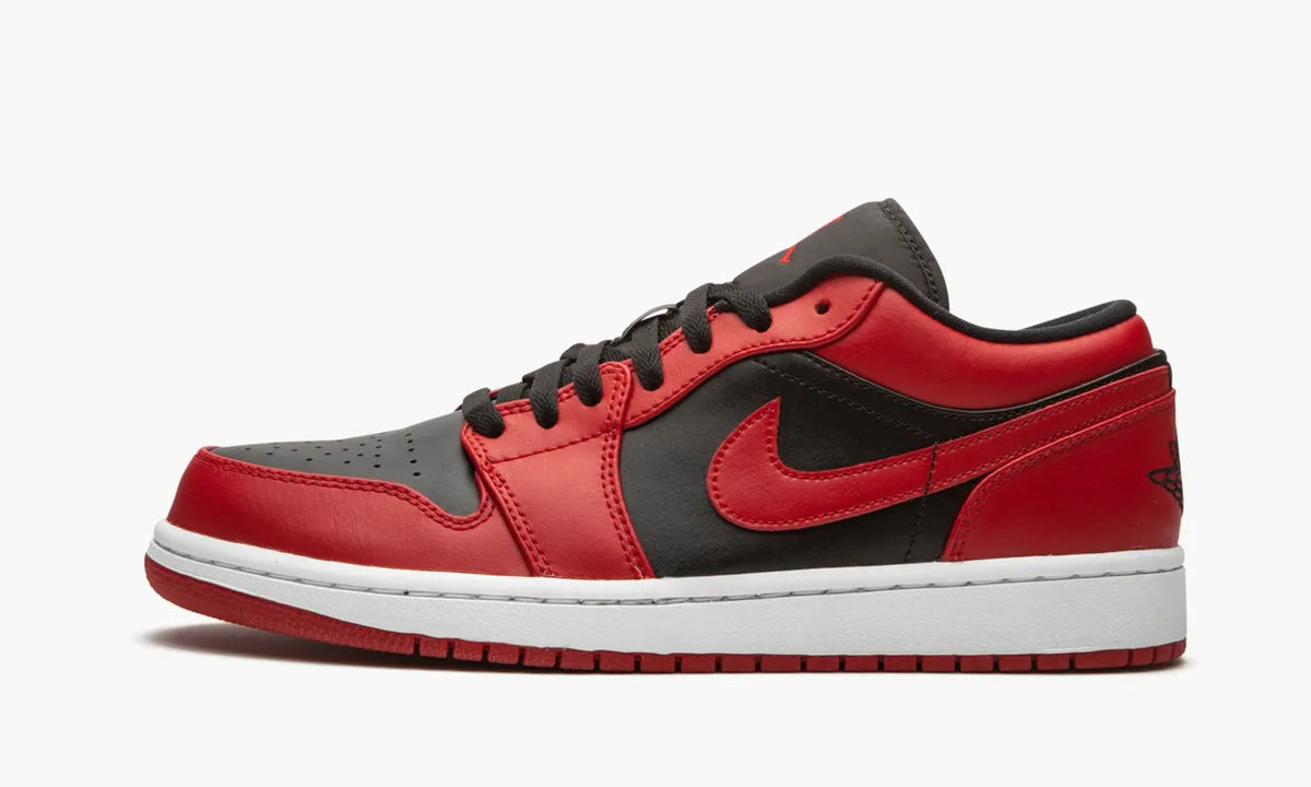 Air Jordan 1 Low Red Black - Hình 2