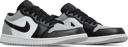 Air Jordan 1 Low Black Grey White - Hình 5