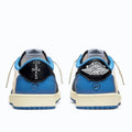 Jordan 1 Low Travis Scott Black Phantom Blue Accent - Hình 2