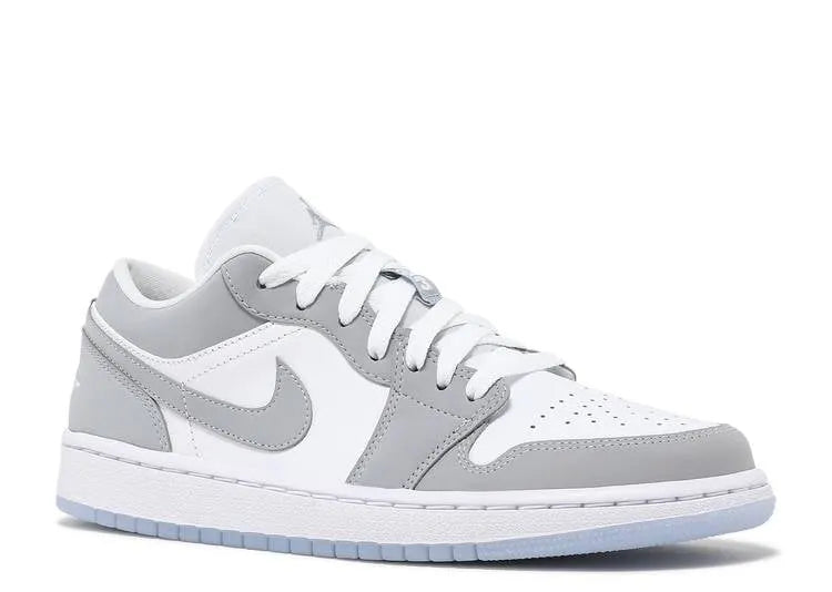 Air Jordan 1 Low Grey White premium - Hình 3