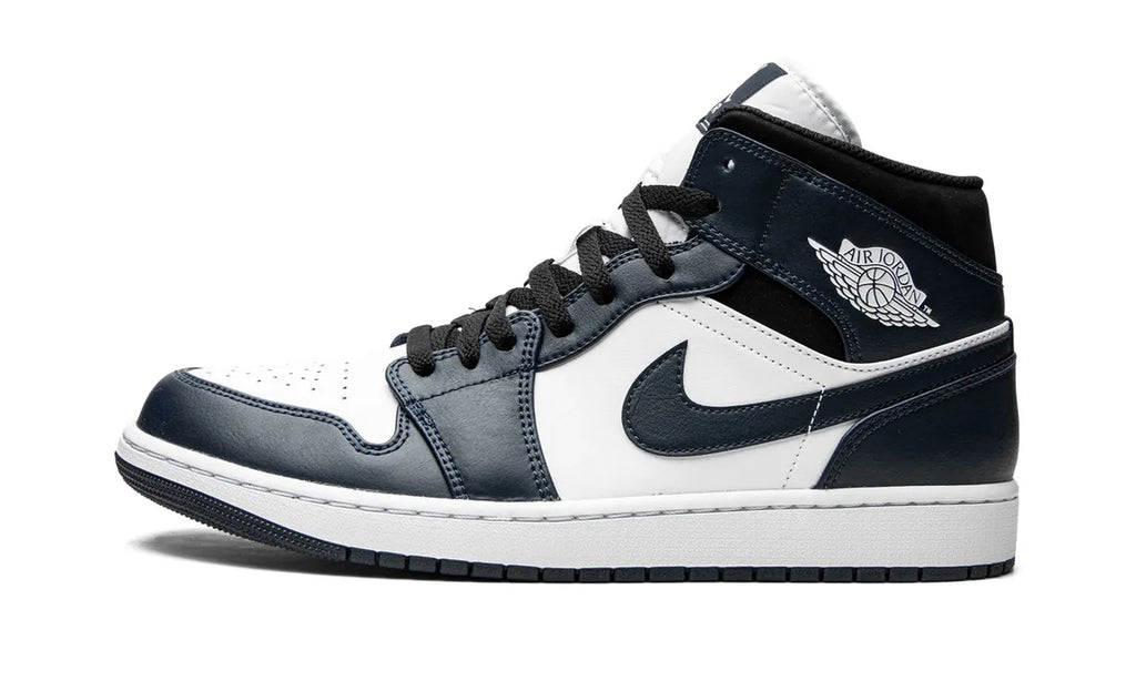 Air Jordan 1 Mid White/Navy