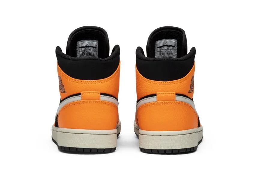 Jordan 1 Mid Black Orange - Hình 4