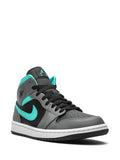 Air Jordan 1 Mid Grey Aqua - Hình 2