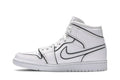 Air Jordan 1 White Evergreen - Hình 2