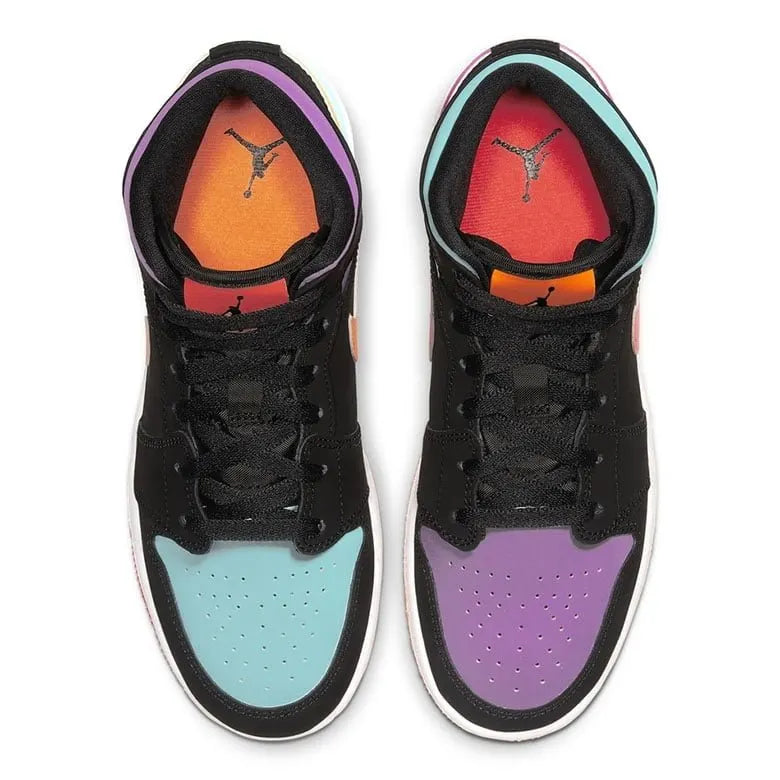 Air Jordan 1 Black Multi - Hình 4