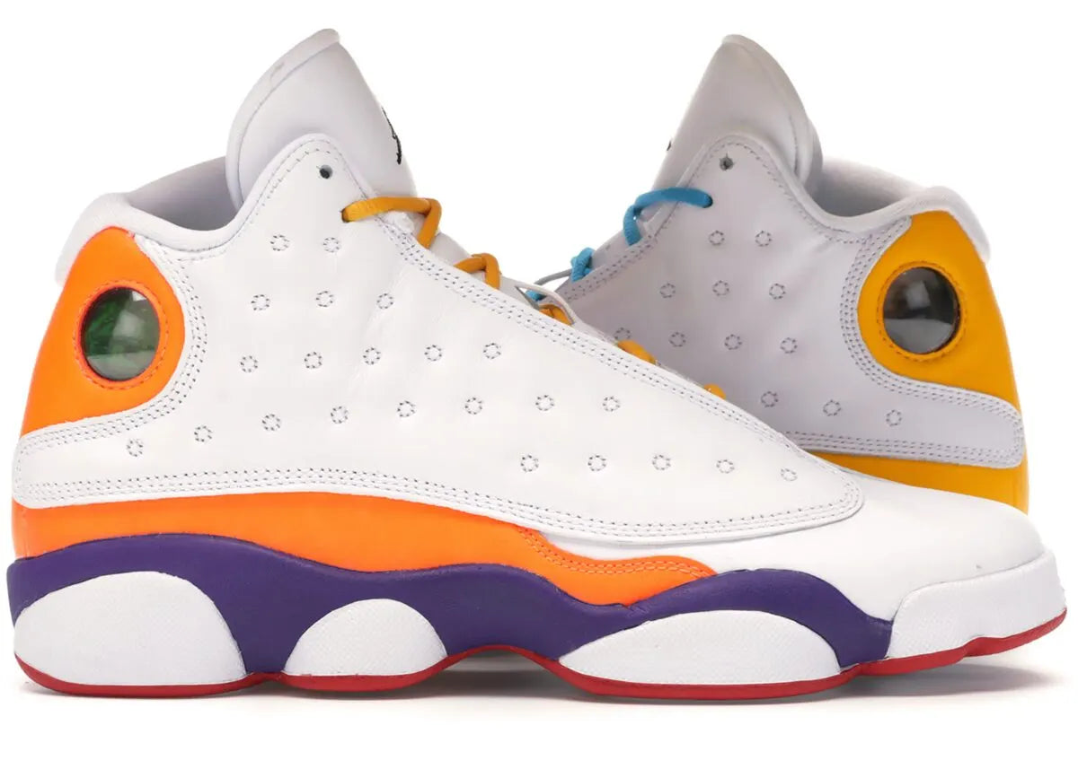 Air Jordan 13 White Yellow - Hình 2
