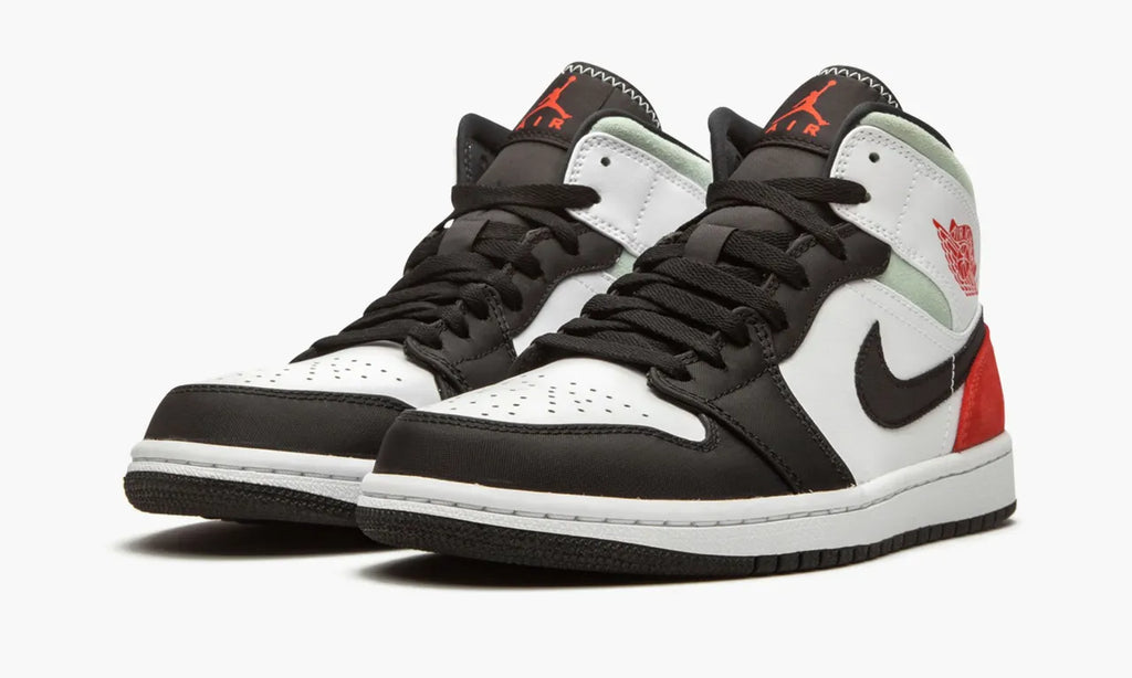 se Air Jordan 1 Mid Red - Hình 3