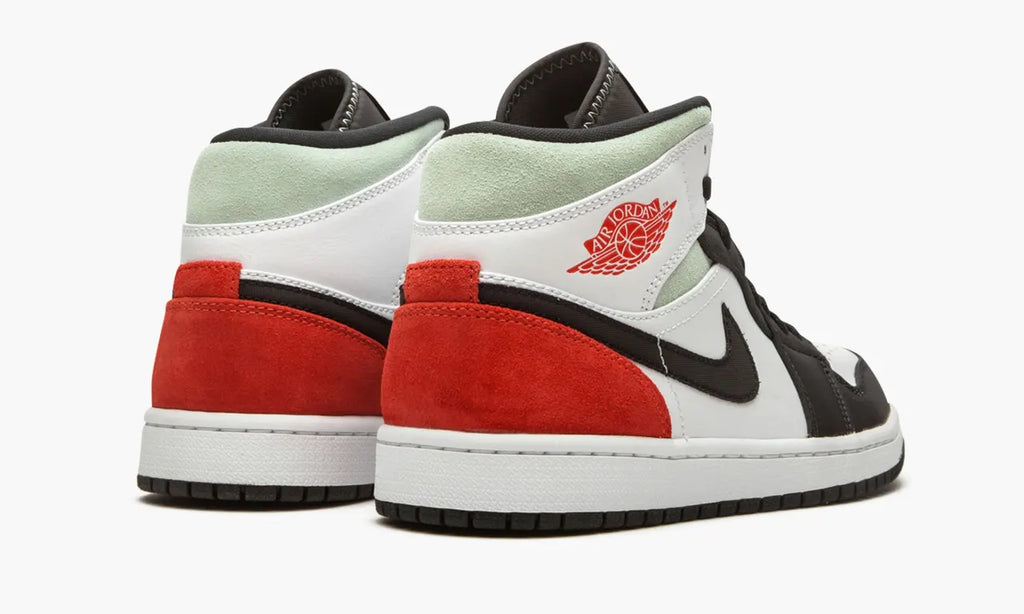 se Air Jordan 1 Mid Red - Hình 4