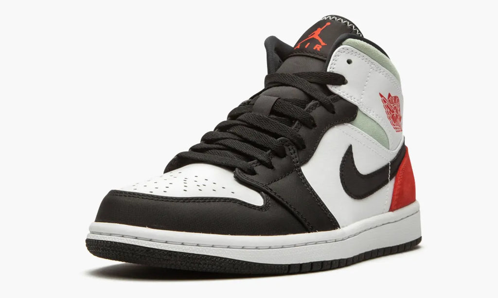 se Air Jordan 1 Mid Red - Hình 5