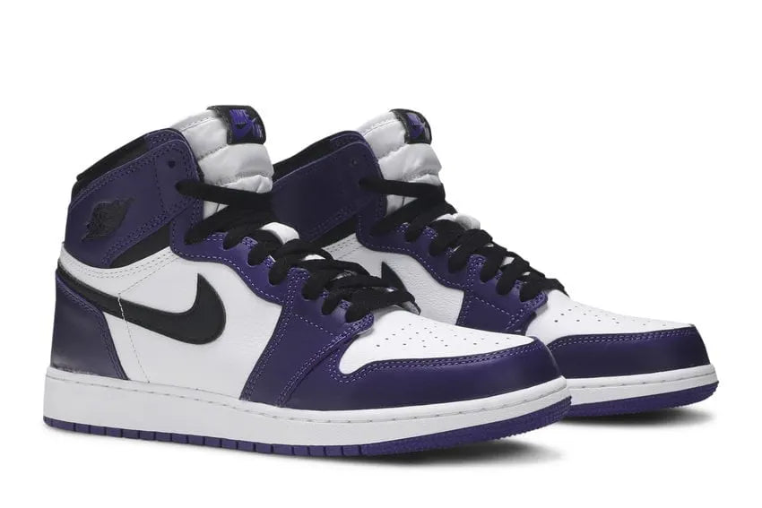 high Air Jordan 1 Court Purple - Hình 5