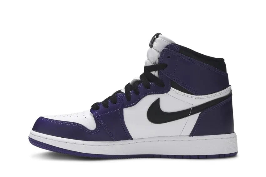 high Air Jordan 1 Court Purple - Hình 2