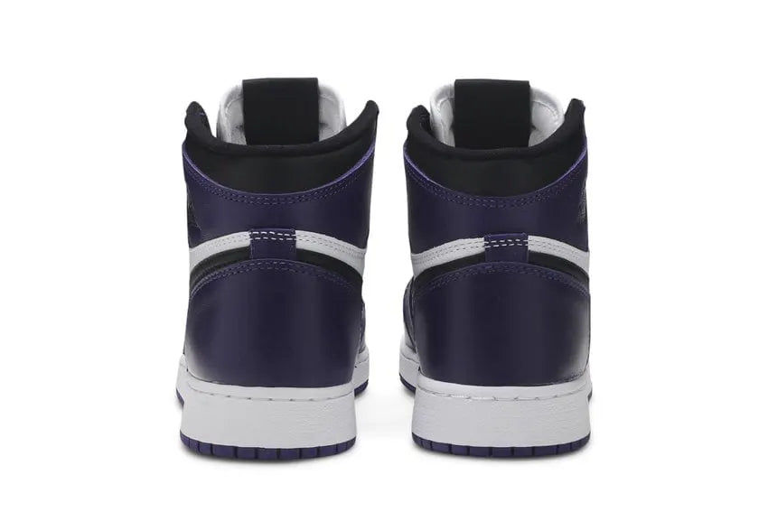 high Air Jordan 1 Court Purple - Hình 4