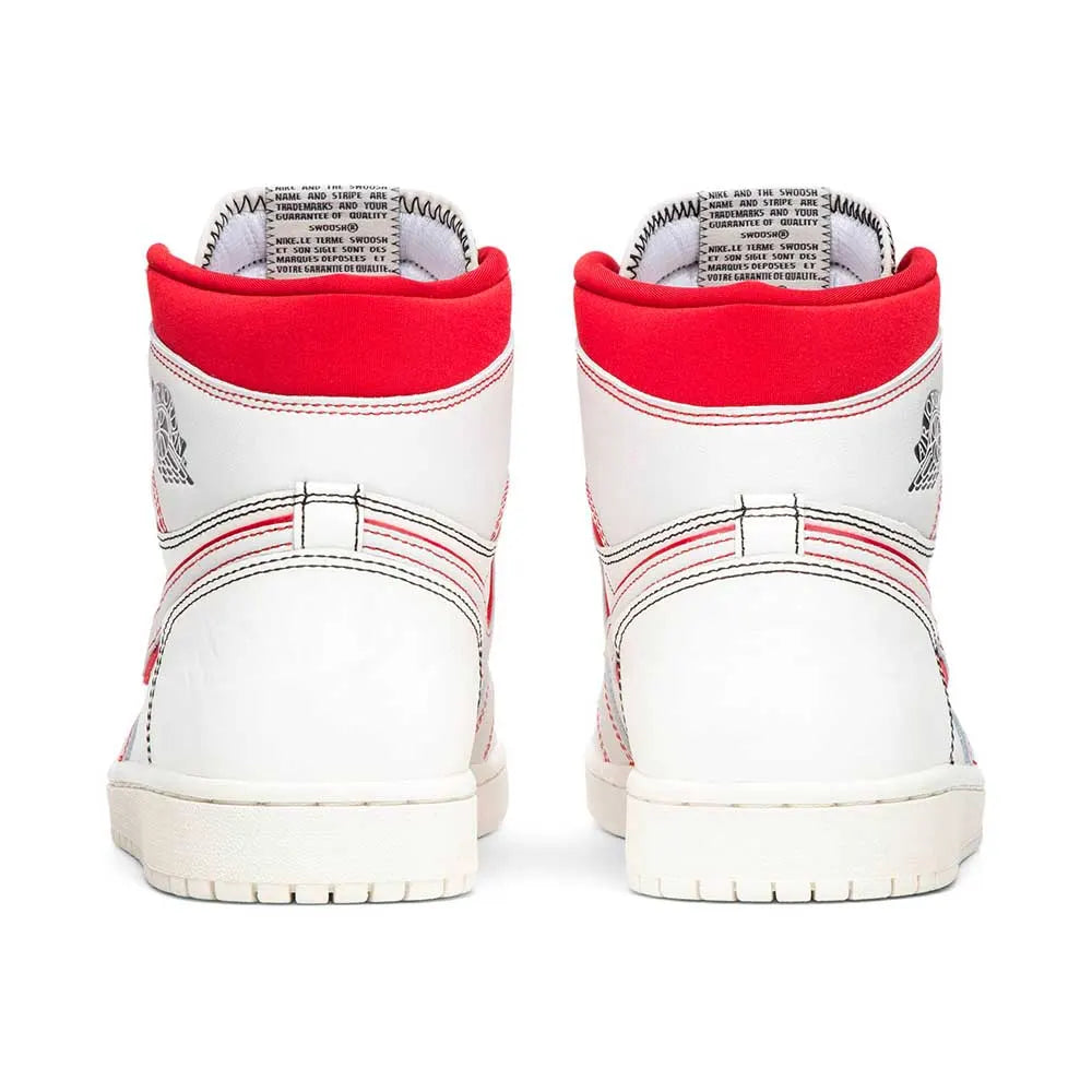 Air Jordan 1 Sail Red - Hình 2