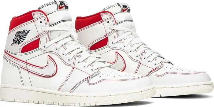 Air Jordan 1 Red Stitch - Hình 5