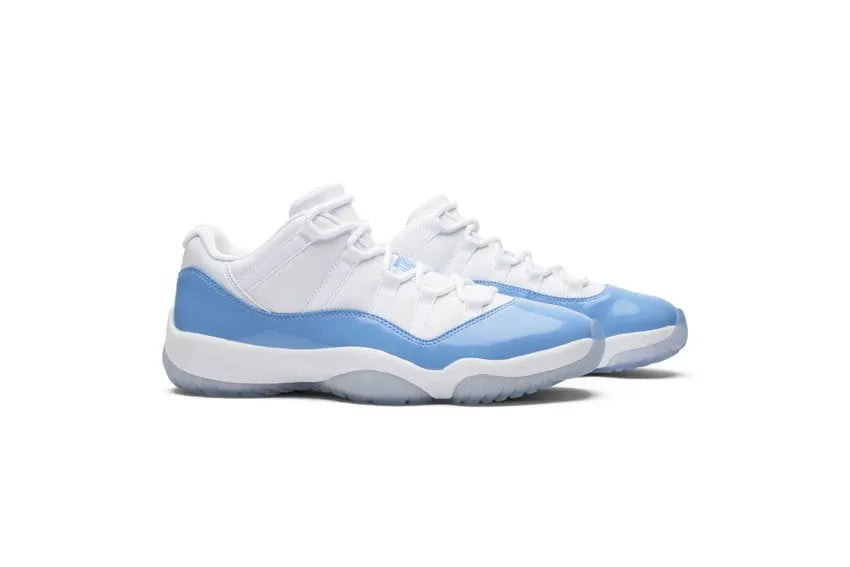 white Air Jordan 11 Retro UNC - Hình 5