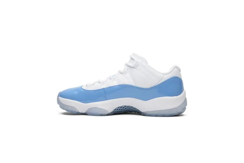white Air Jordan 11 Retro UNC - Hình 2