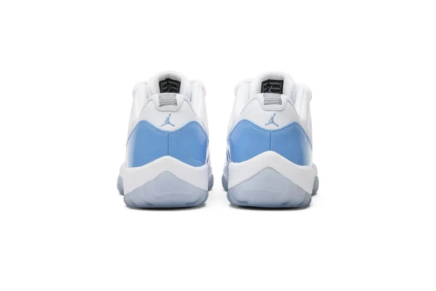 white Air Jordan 11 Retro UNC - Hình 4