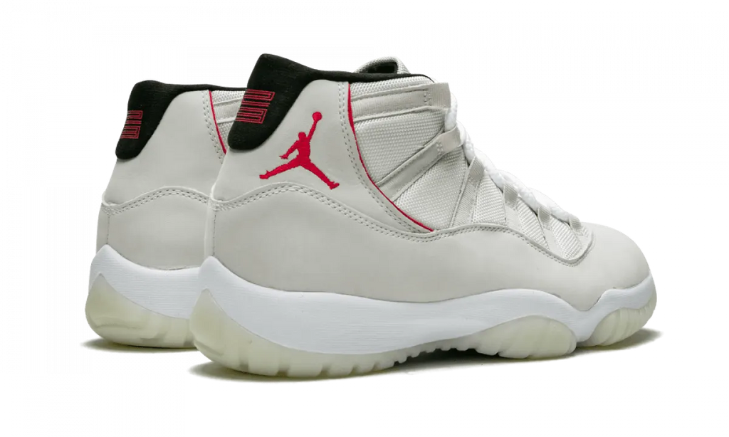 iconic Air Jordan 11 Retro White Red - Hình 3