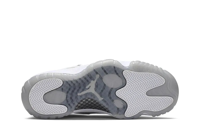 retro Air Jordan 11 White Silver - Hình 3
