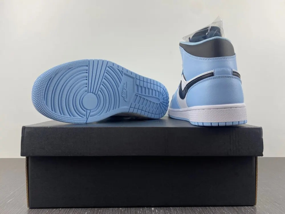 Air Jordan 1 Mid Ice Blue - Hình 4
