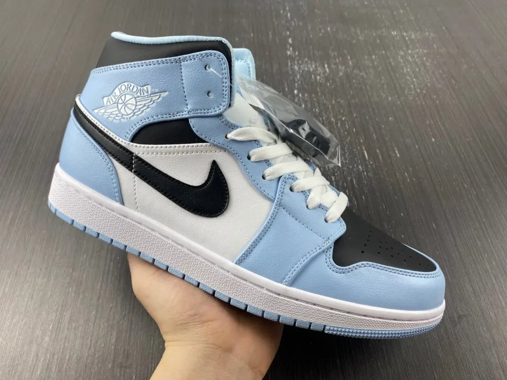 Air Jordan 1 Mid Ice Blue - Hình 13
