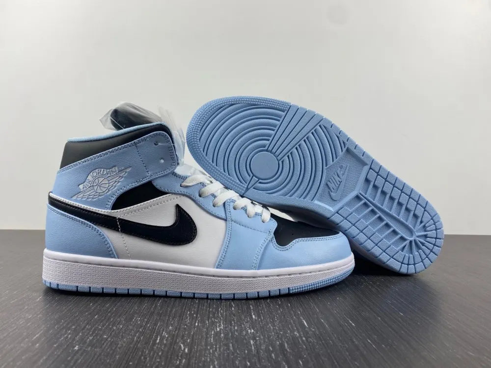 Air Jordan 1 Mid Ice Blue - Hình 14
