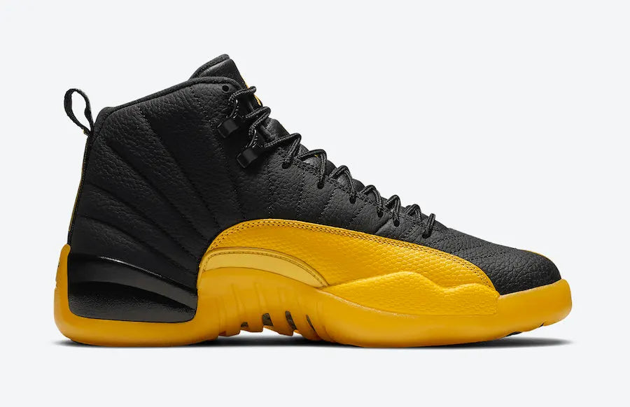 retro Air Jordan 12 Black Taxi - Hình 2