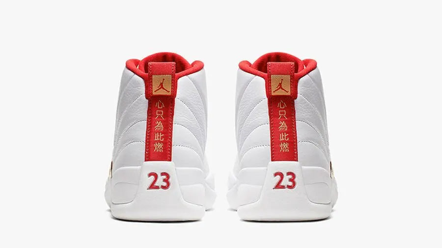 Air Jordan 12 White Red retro - Hình 3