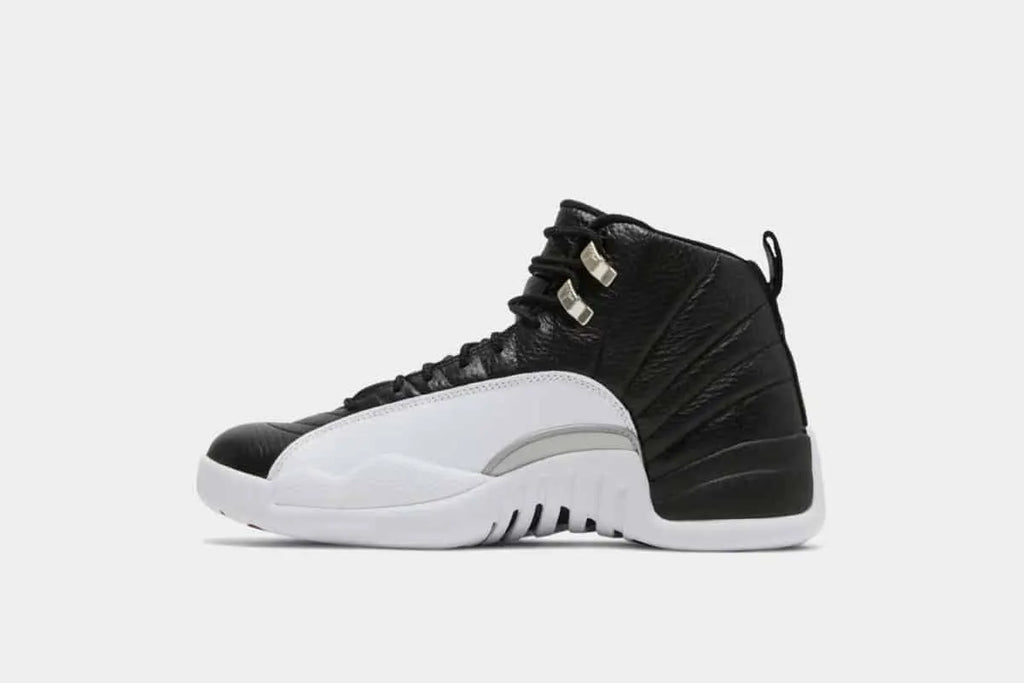 iconic Air Jordan 12 Retro Black White - Hình 2