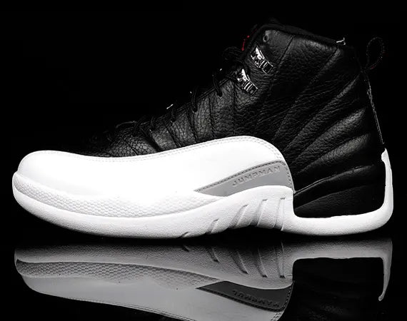iconic Air Jordan 12 Retro Black White