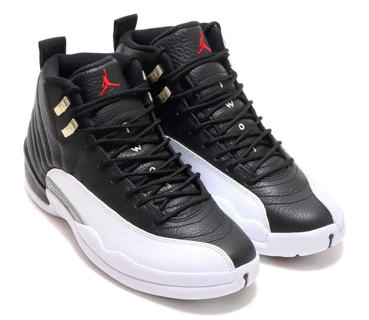 iconic Air Jordan 12 Retro Black White - Hình 4