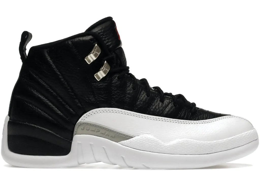 iconic Air Jordan 12 Retro Black White - Hình 5