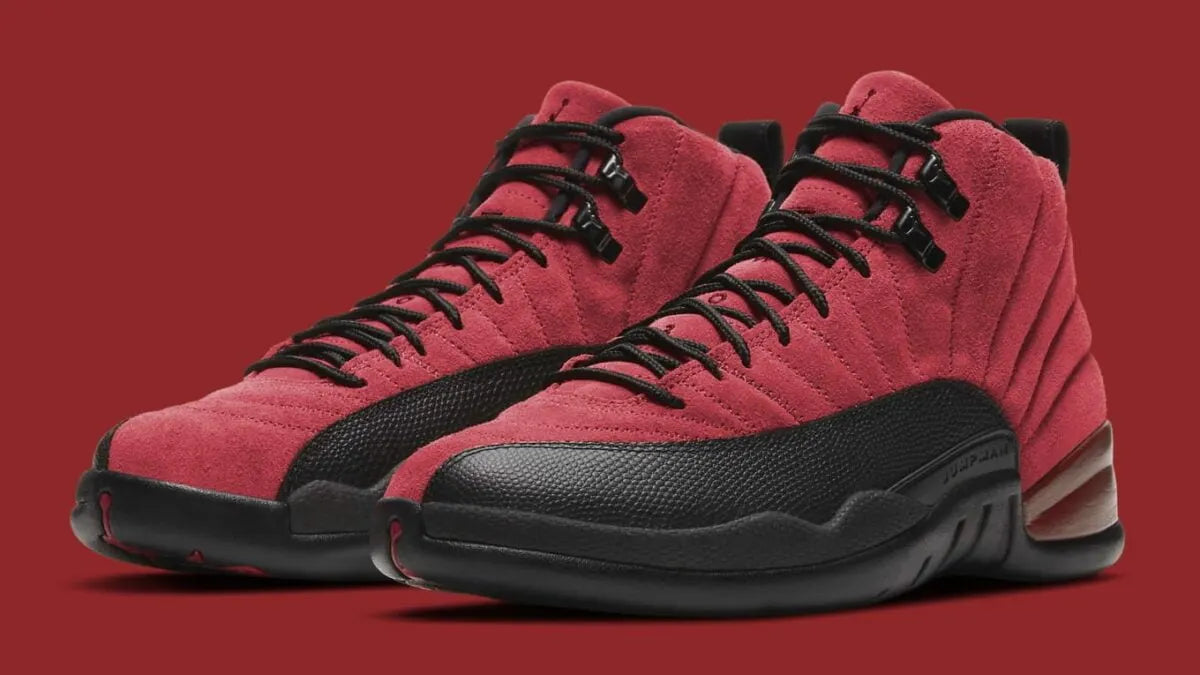 Jordan 12 Retro Red Suede - Hình 2