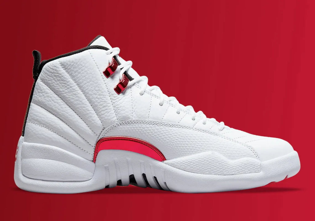 Air Jordan 12 White Red retro - Hình 2