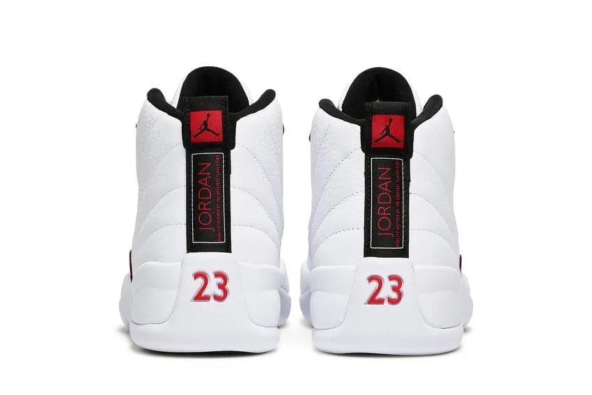 Air Jordan 12 White Red retro classic - Hình 4