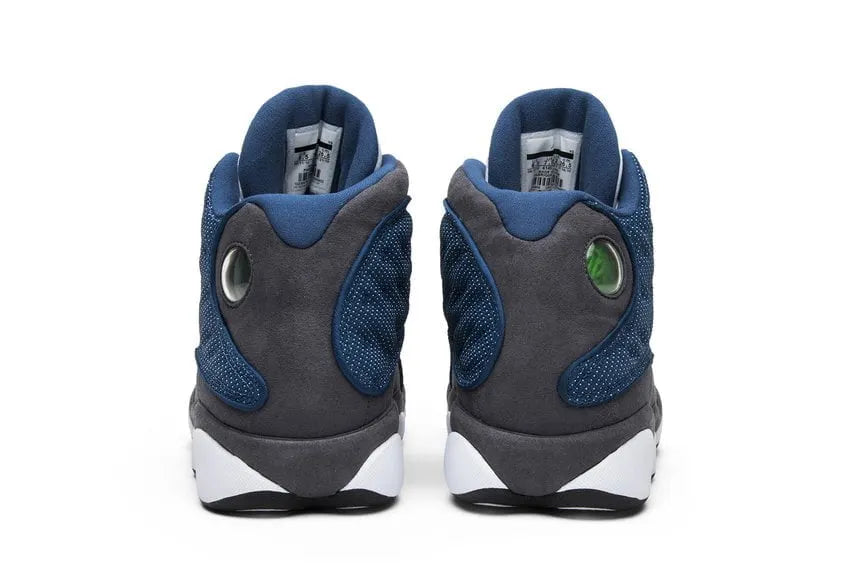 premium Air Jordan 13 Navy White - Hình 4