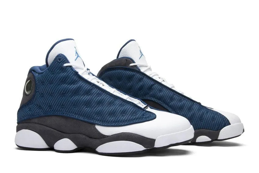 premium Air Jordan 13 Navy White - Hình 5