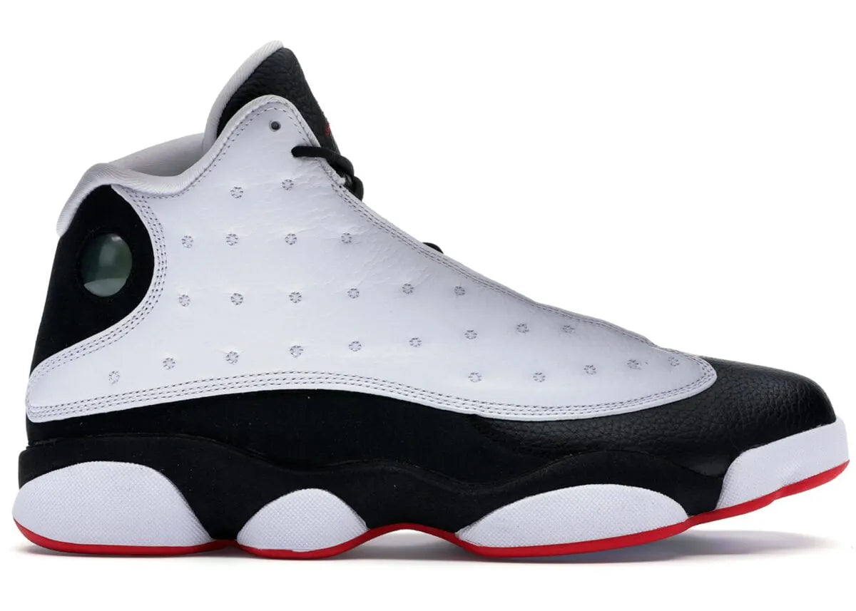 black white Air Jordan 13 Retro Panda - Hình 2