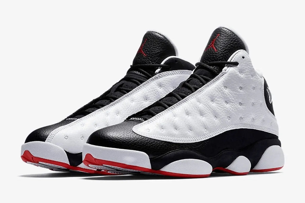 black white Air Jordan 13 Retro Panda