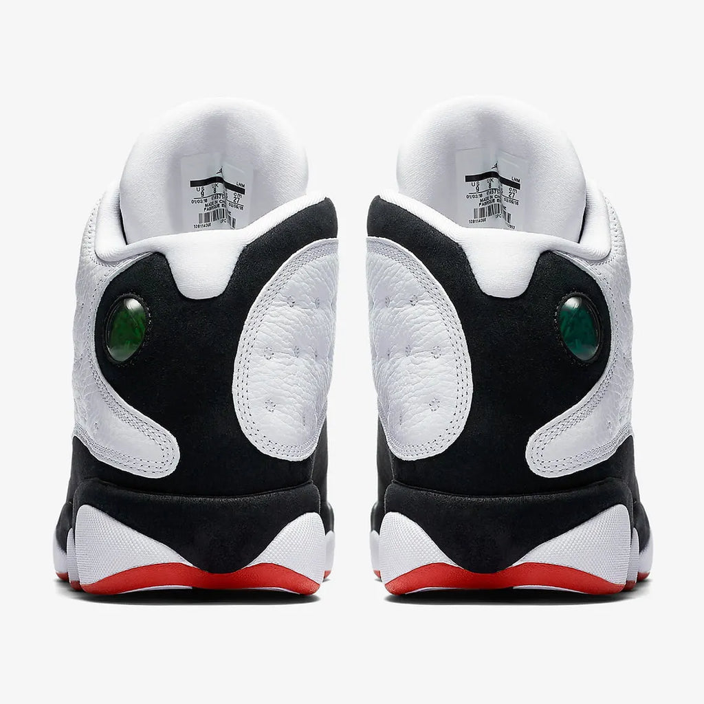 black white Air Jordan 13 Retro Panda - Hình 3