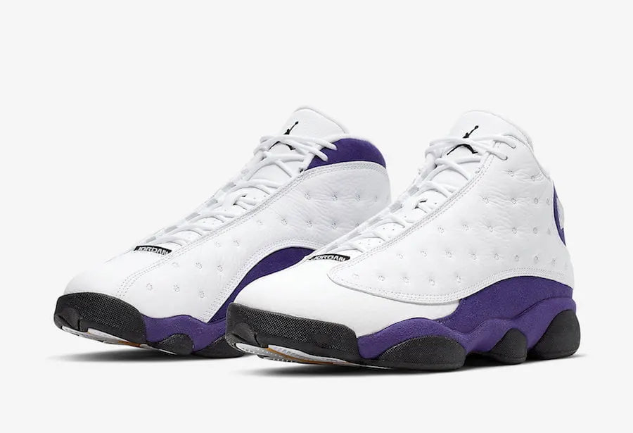 Air Jordan 13 White Purple - Hình 3
