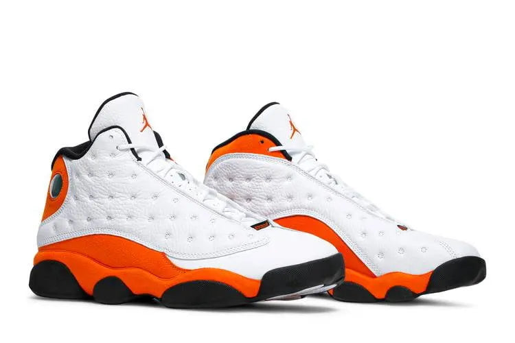 premium Air Jordan 13 White Orange - Hình 3