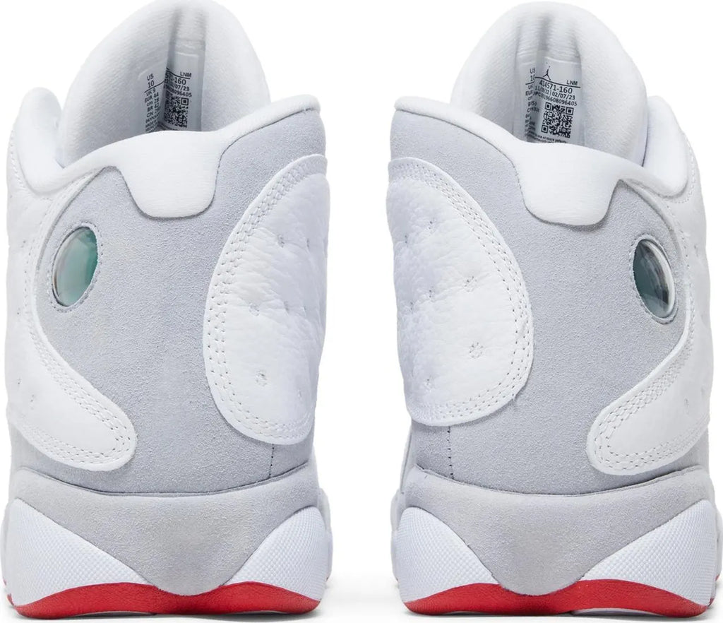 Air Jordan 13 White Grey Red - Hình 4