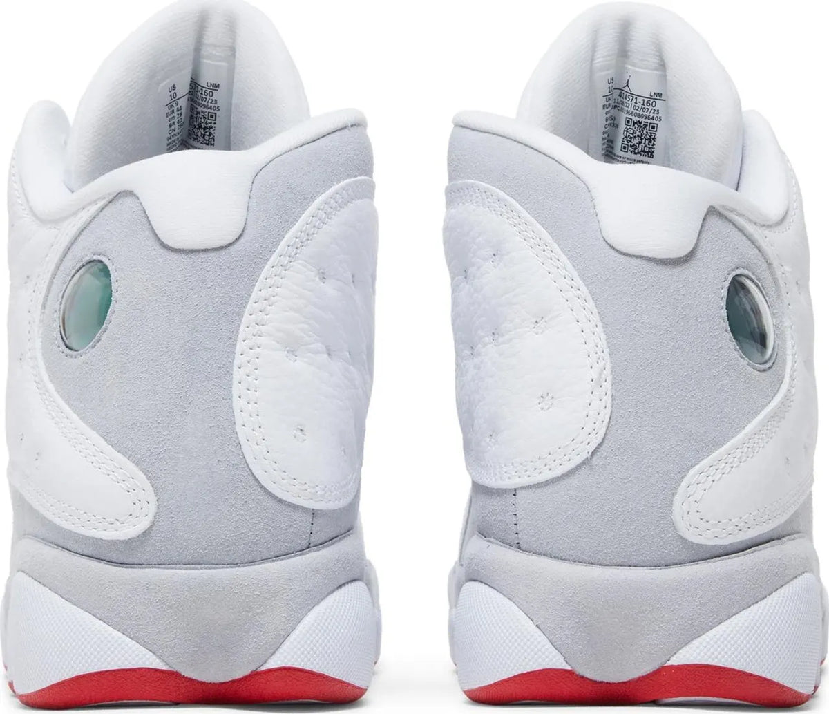 Air Jordan 13 White Grey Red - Hình 4