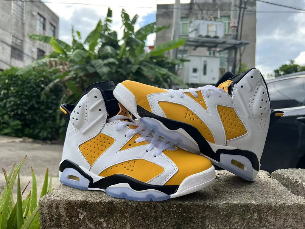 Jordan 6 Retro White Gold - Hình 4